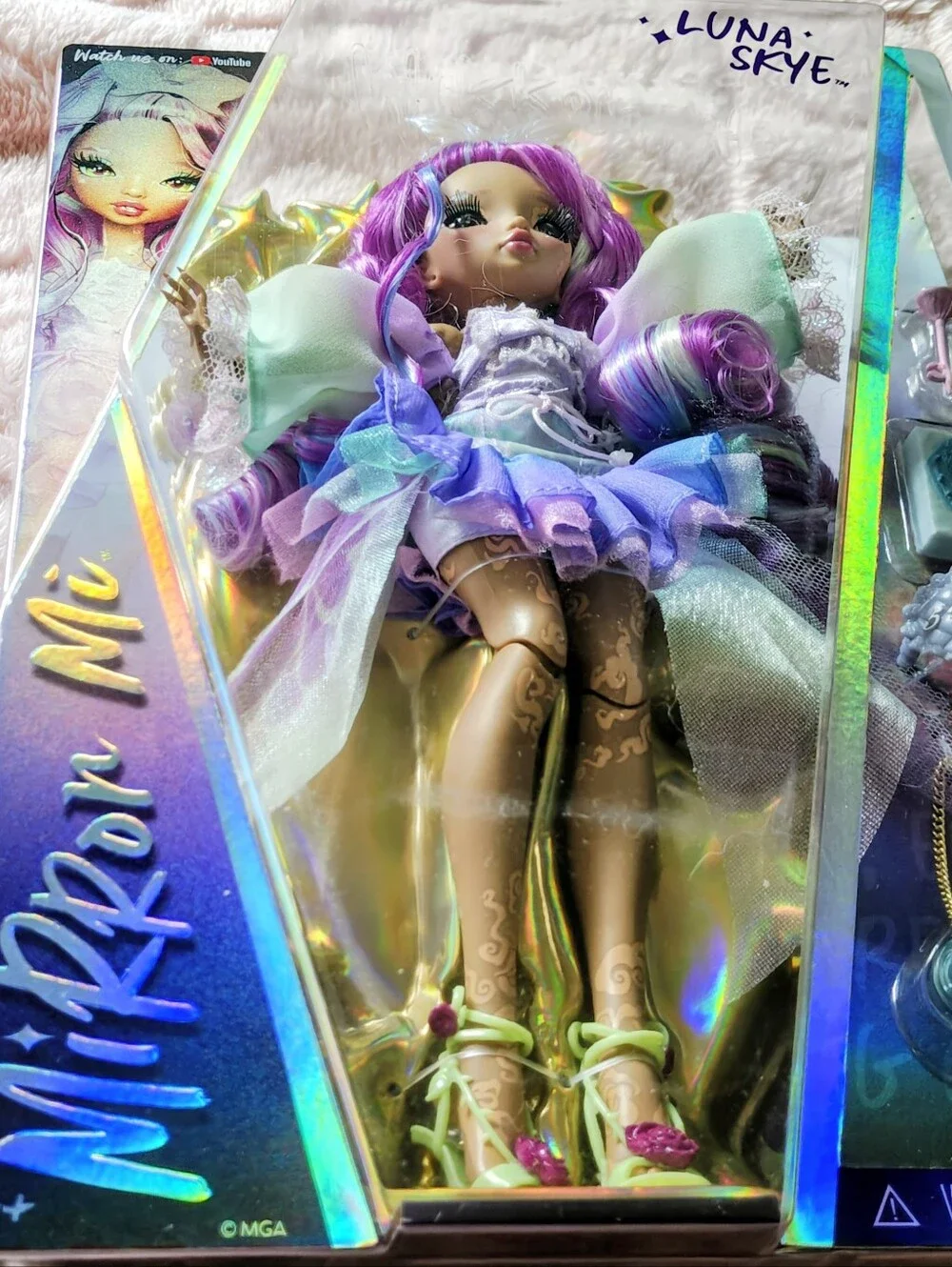 MGA New Fashion Doll Series Mirror Mi Luna Skye Doll - New In Package
